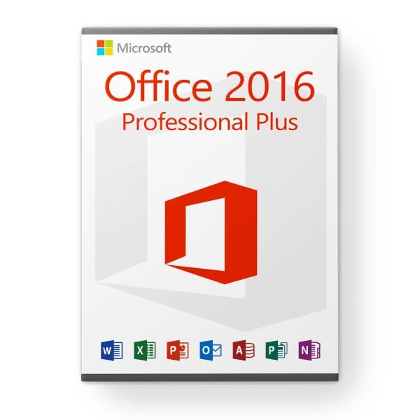 Microsoft Office 2016 Professional Plus license for 3 devices