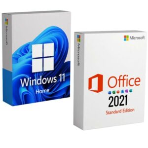 Microsoft Windows 11 Pro + Office 2021 Standard License for 3 PC 