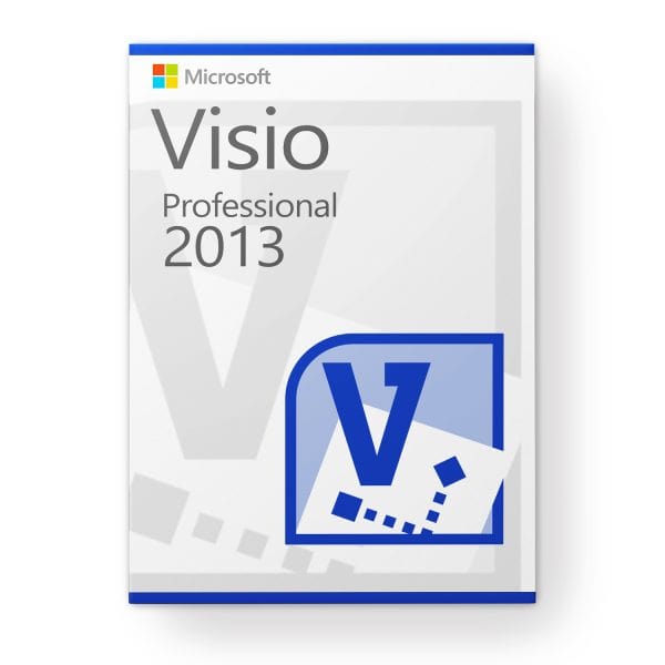 Microsoft Visio 2013 Professional Lizenz für 3 PC
