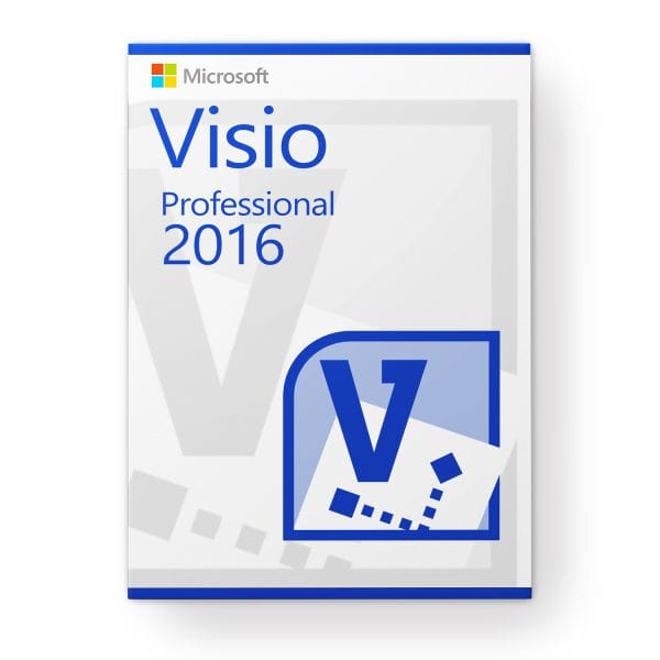 Microsoft Visio 2016 Professional Lizenz für 3 PC