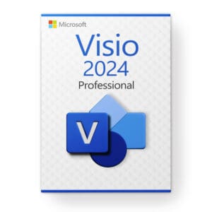 Microsoft Visio 2024 Professional lisenssi 3 laitteelle