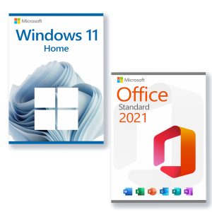 Microsoft Windows 11 Home + Microsoft Office 2021 Standard lisenssi 3 laitteelle