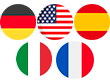 Service client 24h/24 et 7j/7 en allemand, français, italien, anglais et espagnol, nous répondons à vos questions en 2 minutes !