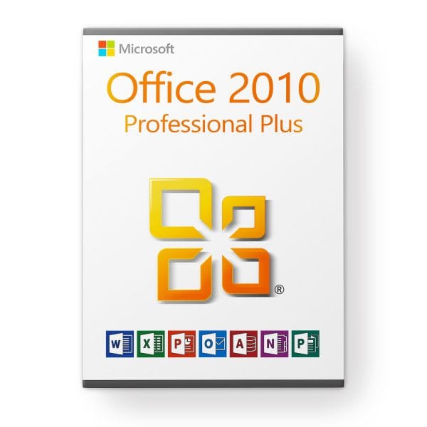 Microsoft Office 2010 Professional Plus Licentie voor 3 pc's