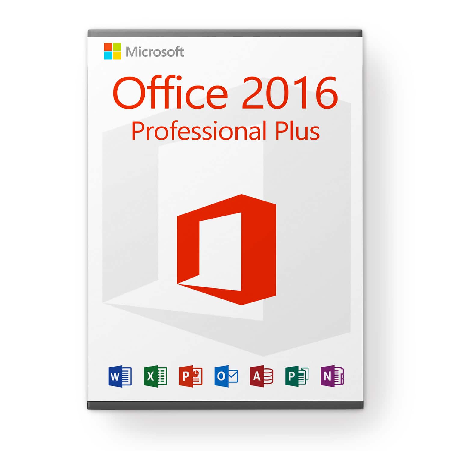 Microsoft Office 2016 Professional Plus Licença para 3 dispositivos