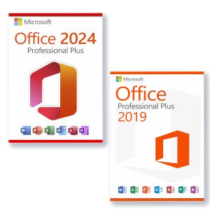 Microsoft Office 2024 Professional Plus + Office 2019 Professional Plus Licens för 3 enheter