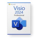 Microsoft Visio 2024 Professional licens Licens för 3 enheter