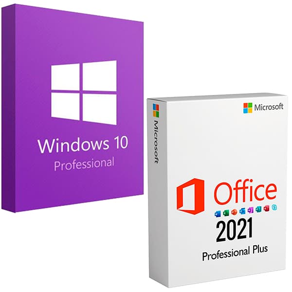 Microsoft Windows 10 Professional + Office 2021 Professional