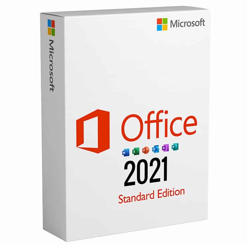 Microsoft Office 2021 Standard license for 3 PCs