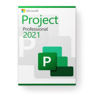 Microsoft Project 2021 Professional license for 3 PC