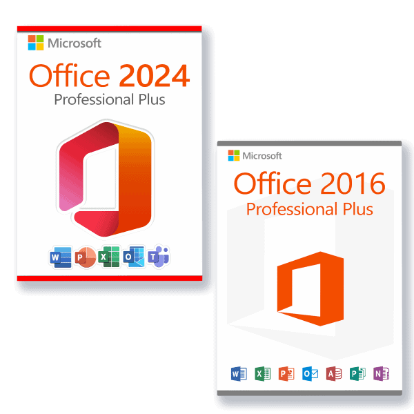 Microsoft Office 2024 Pro Plus + Microsoft Office 2016 Pro Plus license