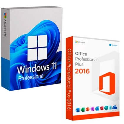 Microsoft Windows 11 Professional & Microsoft Office 2016 Professional Plus