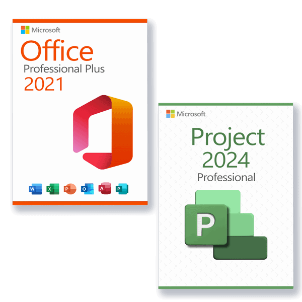 Microsoft Office 2021 Professional Plus + Microsoft Project 2024